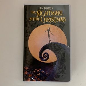 New - Nightmare Before Christmas looks like a Home Video VHS but is a Notebook